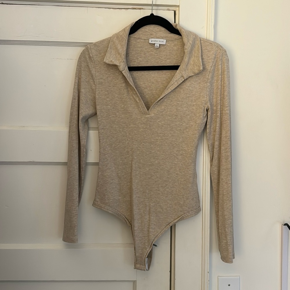 Gianni Bini Polo Bodysuit Size Small